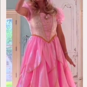 Charming Pink Fairy Tale costume for adults